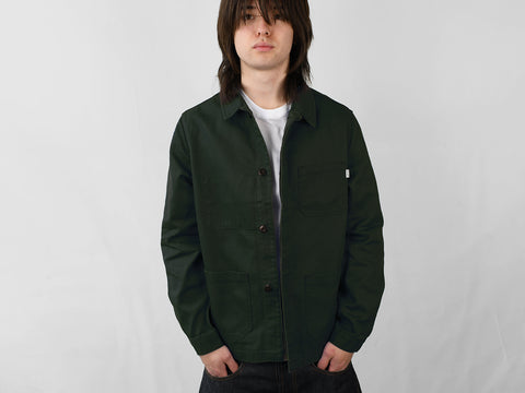 THE CHORE COAT. KOMBU GREEN
