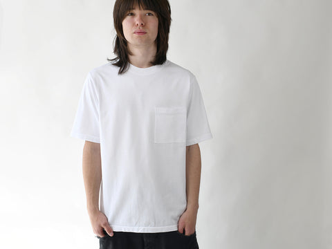 HEAVY WEIGHT DESIGNER TEE. WHITE