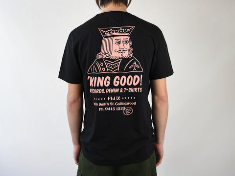 'KING GOOD. BLACK.