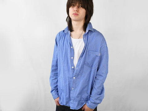 CLUB STRIPE. RELAXED SHIRT.