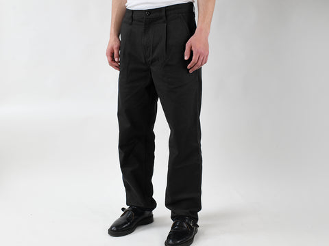 COURTLAND. LOOSE PANT. BLACK