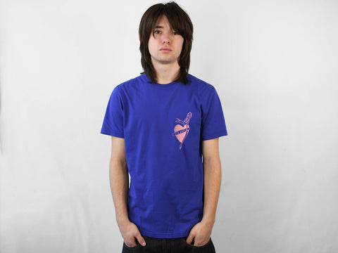 PRINCE TEE. ELECTRIC BLUE