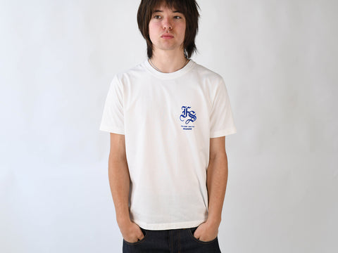 FLUX STORE TEE. WHITE