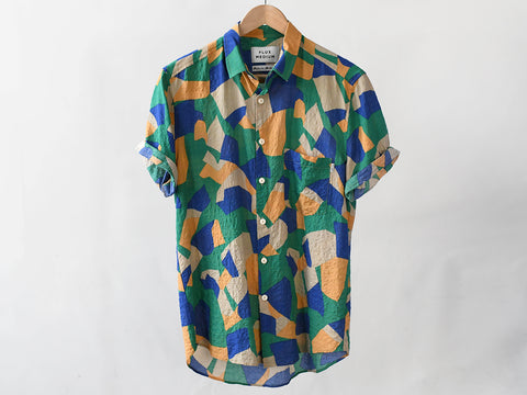 ORGANIC GEOMETRY. SHORTSLEEVE.