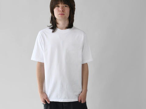 HEAVY WEIGHT OVERSIZE TEE. WHITE
