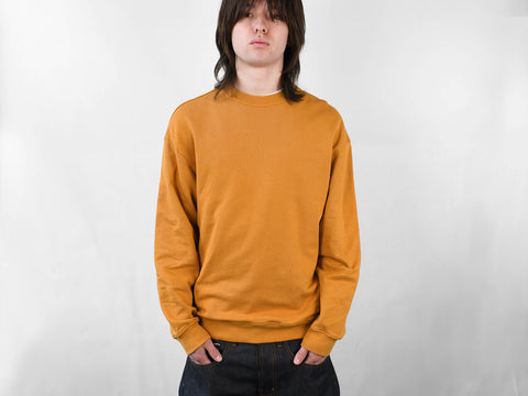 HEAVY 350G SWEATER. MUSTARD