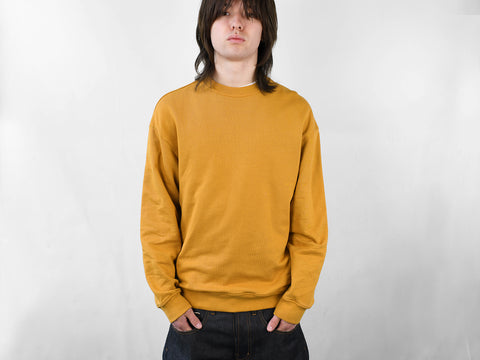 HEAVY 350G SWEATER. MUSTARD