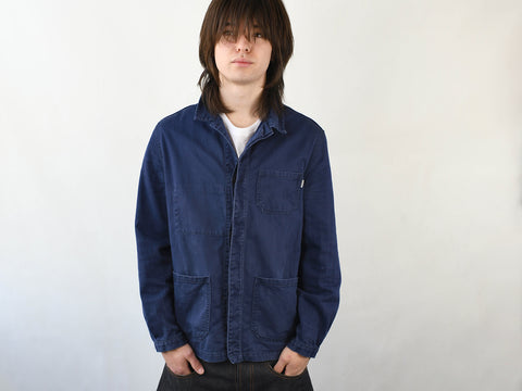 THE CHORE COAT. NAVY BLUE.