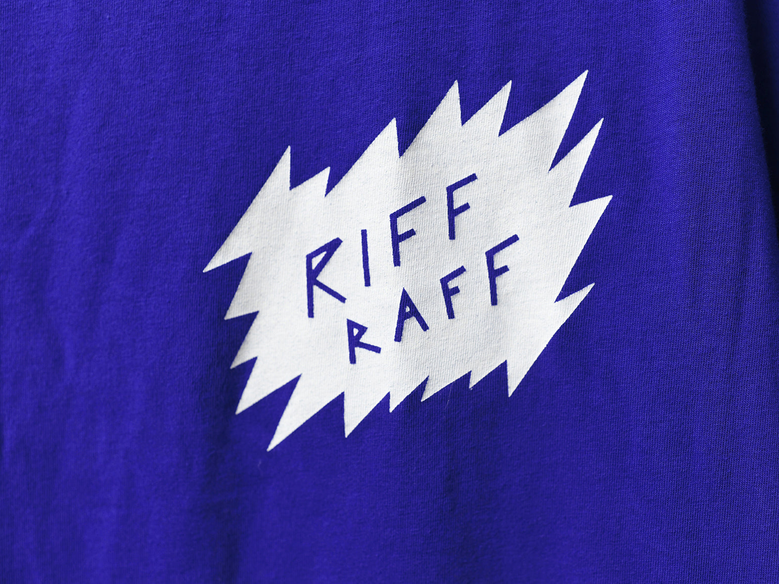 Blue Riff Raff RIFF RAFF. ELECTRIC BLUE. – Flux Clothing