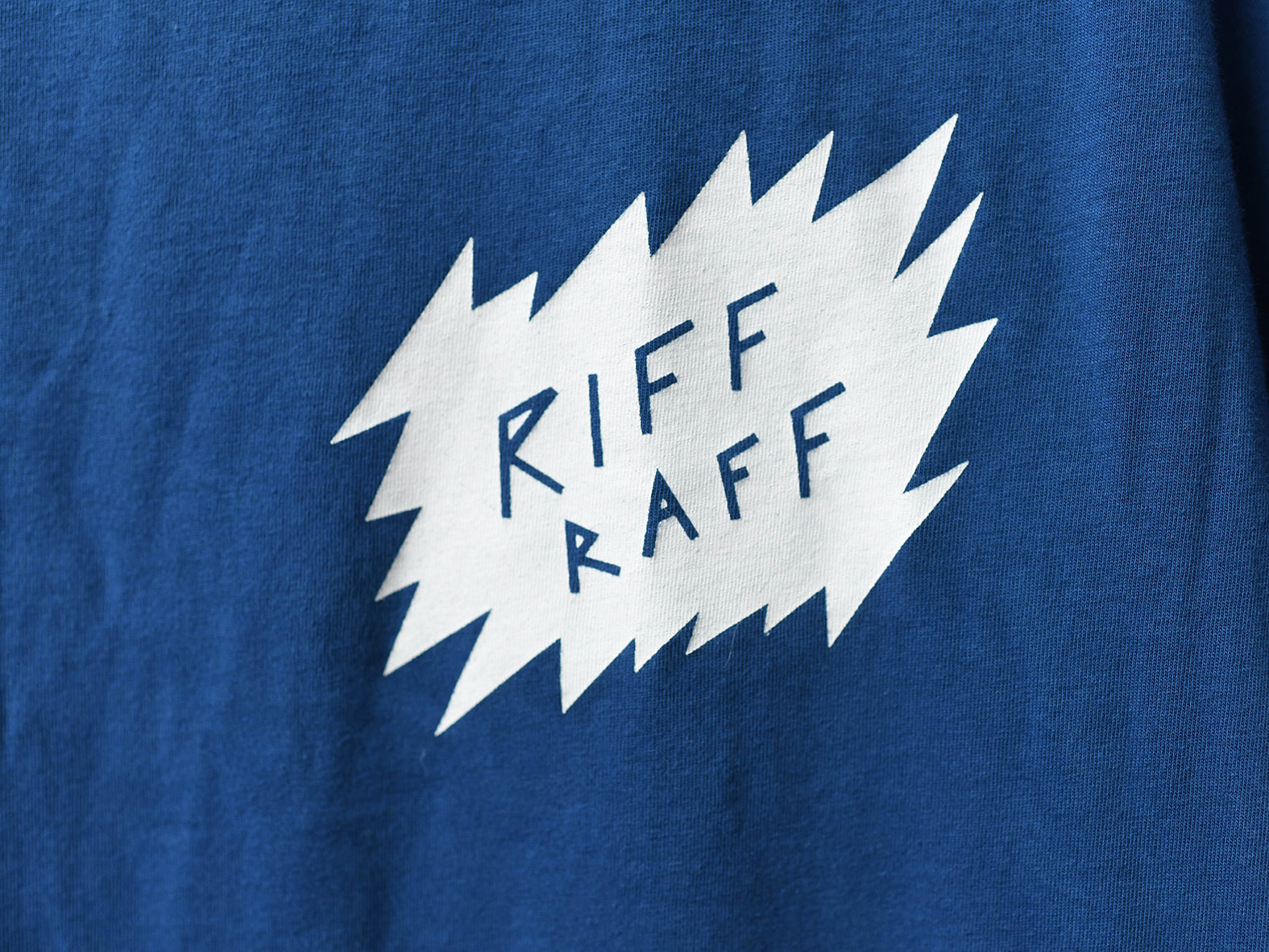 RIFF RAFF. CORNFLOWER BLUE.