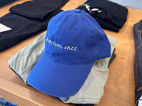 'SPIRITUAL JAZZ' CAP. ROYAL BLUE. 100% COTTON