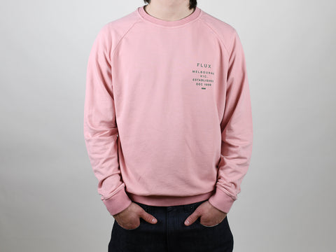 SUPPLEMENT SWEATER. DUSTY ROSE.