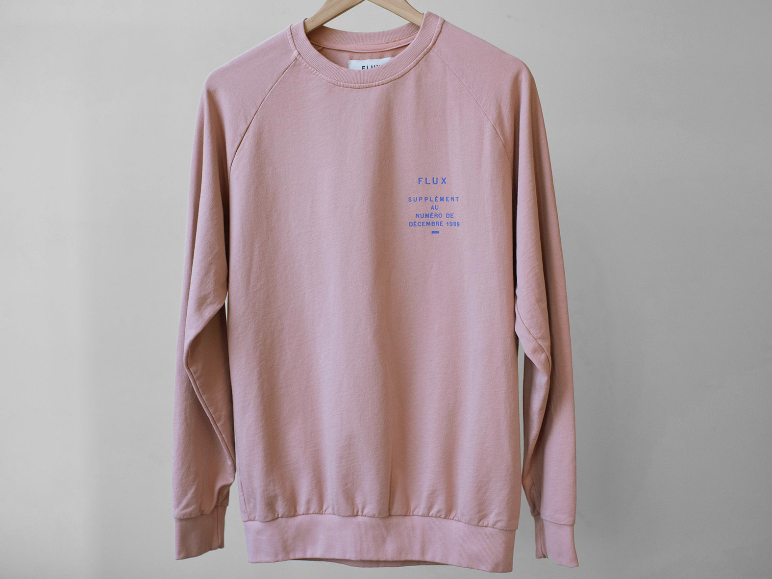 SUPPLEMENT SWEATER. DUSTY ROSE.