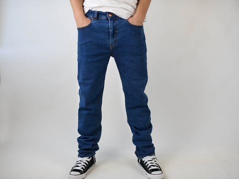 UNION TAPERED. FLAT BLUE