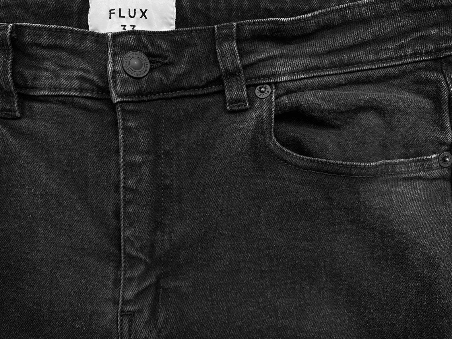 UNION TAPERED - WASHED BLACK.