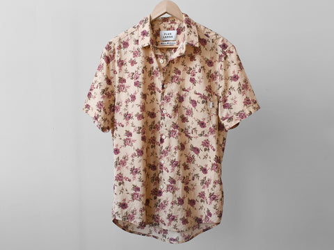 VINTAGE ROSE. SHORTSLEEVE.
