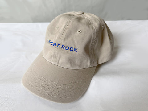 'YACHT ROCK' CAP. BEIGE. 100% COTTON