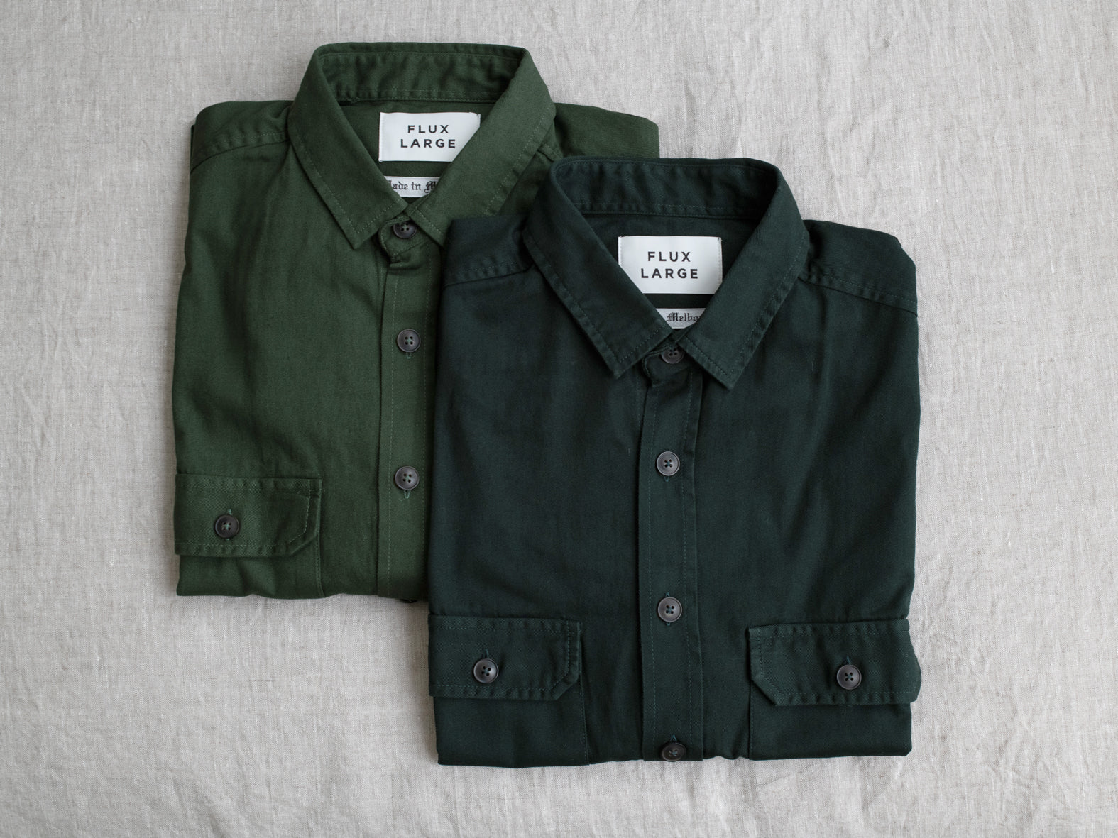 THE SMITH. WORK SHIRT. FOREST
