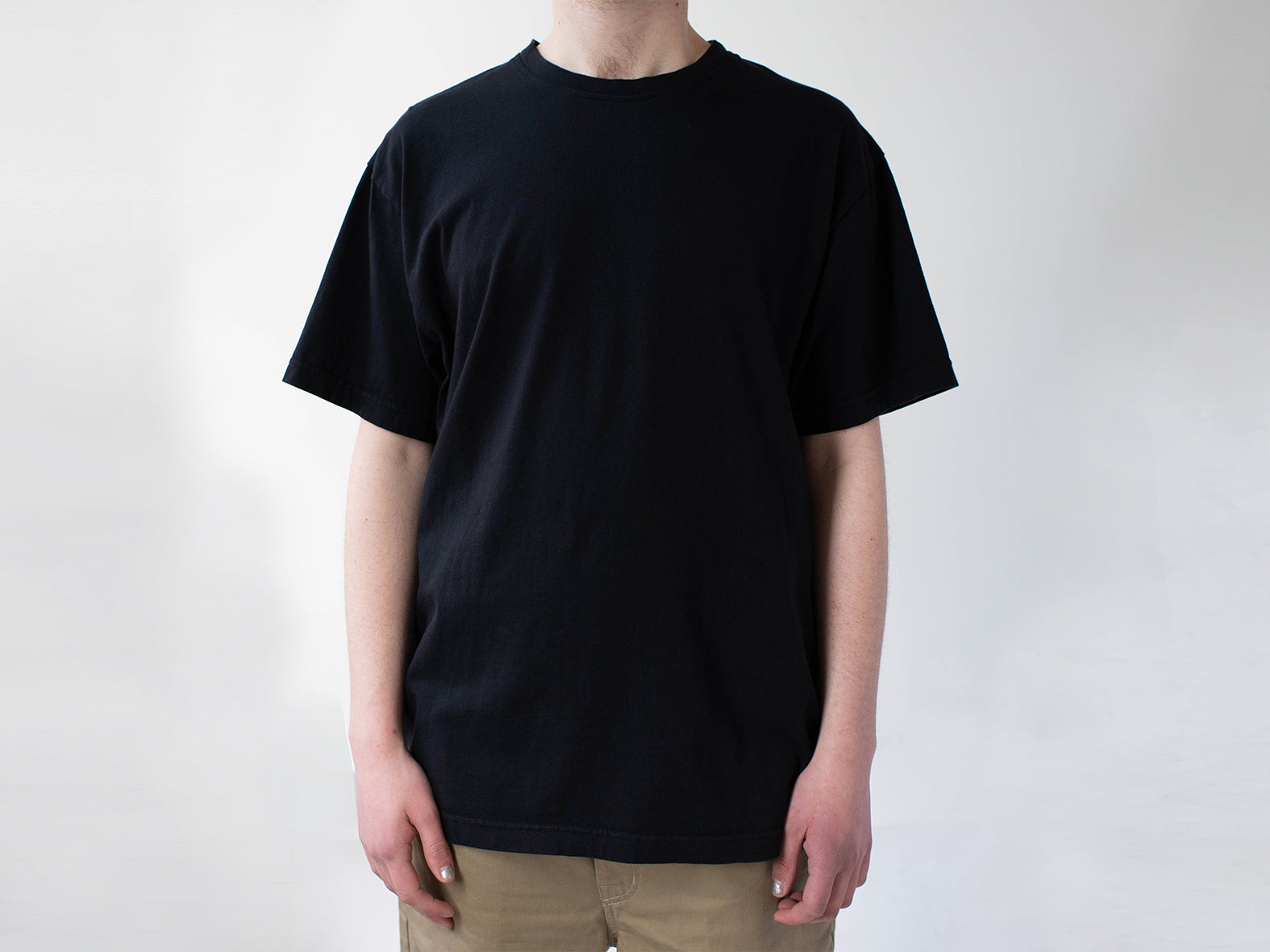 Nº A. OVERSIZE FIT TEE. BLACK.