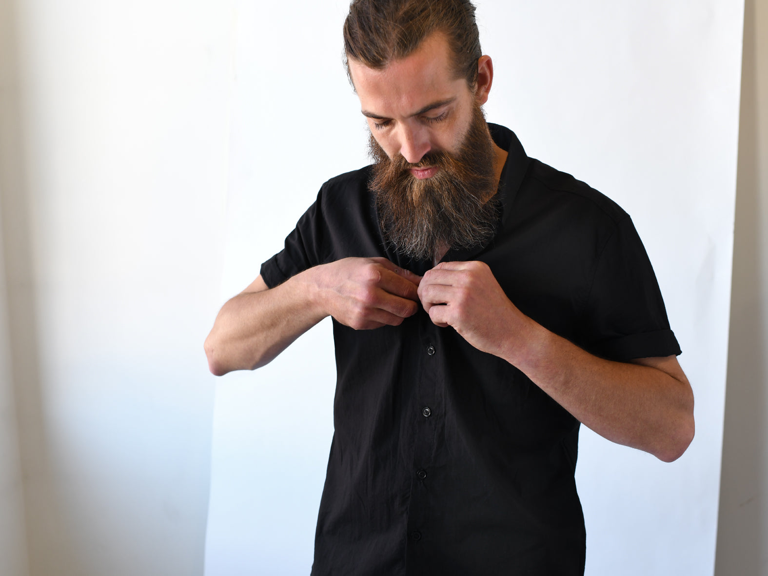 Clothes Inbetween INBETWEEN DAYS. SHORTSLEEVE BLACK. – Flux Clothing