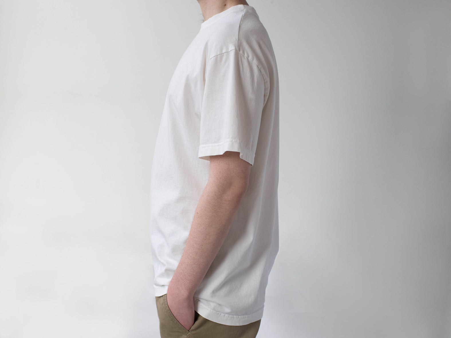 Nº A. OVERSIZE FIT TEE. WHITE.